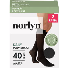 Norlyn Daily Knee Socks 40 den 2-pack
