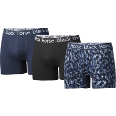 Black Horse men's boxers 3-pack