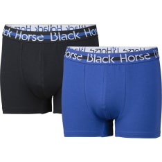 Black Horse Boys' stretch cotton boxers 2-pack