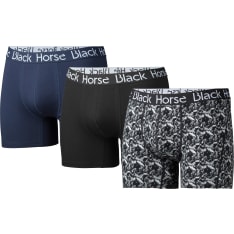 Black Horse boxers 3-pack