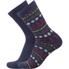 Black Horse Men's Holiday Socks 2-pack