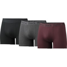 Black Horse Men's Gift Cotton Boxer 3-pack