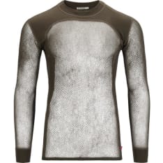 Aclima WN Original crewneck Tarmac pitkähihainen verkkoaluspaita