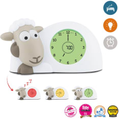 Zazu Sam the Sheep Sleeptrainer Taupe uniharjoituskello / yövalo