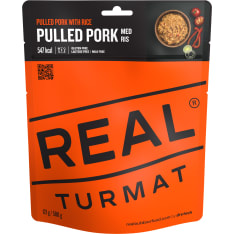 Real Turmat Nyhtöpossua ja riisiä