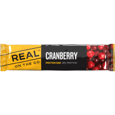 Real On The Go Cranberry 40 g proteiinipatukka