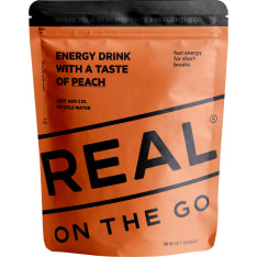 Real On The Go Peach energiajuomajauhe