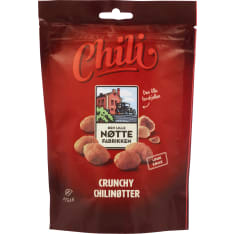 Den Lille Nøttefabrikken Chili 160g maapähkinät