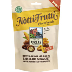 Den Lille Nøttefabrikken Nøtti Frutti ChocoCrunch RA 160 g pähkinä-hedelmäsekoitus