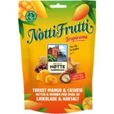 Den Lille Nøttefabrikken Nøtti Frutti Tropicana RA 160 g pähkinäsekoitus