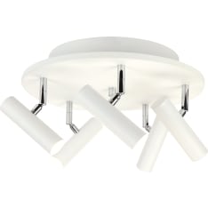 Aneta Lighting Artic 5-os. pyöreä led kohdevalaisin