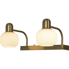 Aneta Lighting Messina IP44 2-part. bathroom lamp