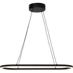 Aneta Lighting Oda oval 75x30cm led ceiling light