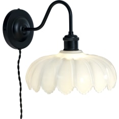 Aneta Lighting Sofia black/white wall lamp