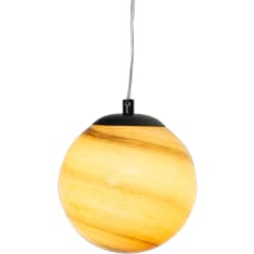 Aneta Lighting Galaxy Ø15 musta/ruskeakuvioinen ikkunavalaisin