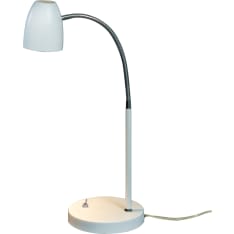 Aneta Lighting Sandnes white/chrome table lamp