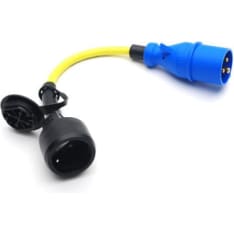 Defa adapter schuko female > CEE male