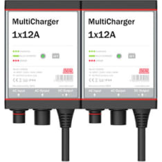 MultiCharger 12V 2x12A battery
