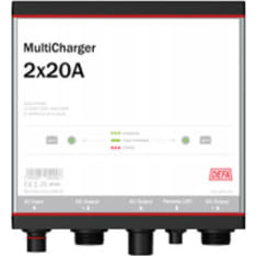 MultiCharger 12V 2x20A battery