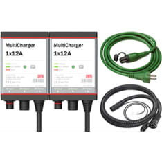Time MultiCharger 2X12A akkulaturisarja