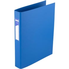 A4 40 mm blue 4-ring mechanism ring binder