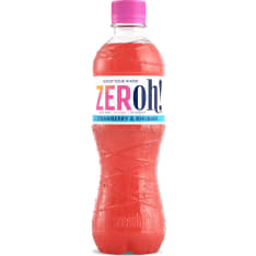 ZERoh! Strawberry & Rhubarb 500 ml juomatiiviste