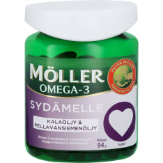 Möller Sydämme 76 caps. dietary supplement