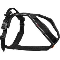 Non-stop dogwear line harness grip black 8 valjas