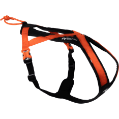 Non-Stop dogwear Rush harness  black/orange 6  single