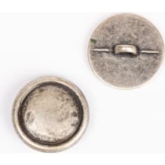 Drops round zinc button