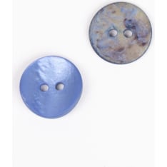 Drops 15 mm round mother-of-pearl button