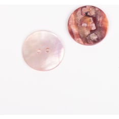 Drops 20 mm round mother-of-pearl button