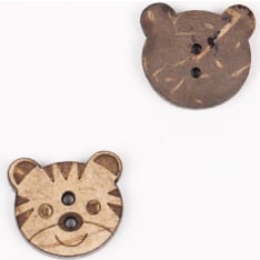 Drops Tiger coconut button