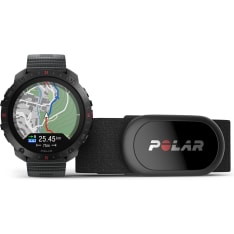 Polar Grit X2 Pro S-L musta Outdoor-urheilukello + HR 10 sykesensori