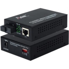 AOA 10/100/1000BaseT-1000BaseLX SM media converter