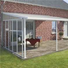 Palram - Canopia Feria 4m white side wall