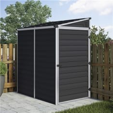 Palram - Canopia Skylight Pent 2.1 m2 midnight gray Patio shed