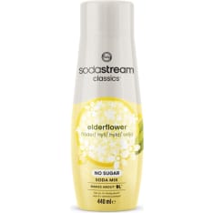 Sodastream Classics Elderflower No Sugar 440 ml tiiviste