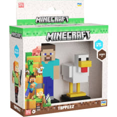 MINECRAFT 3D 6 cm Figure 2 pack window box S2 Asst