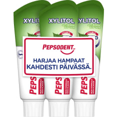 Pepsodent Xylitol 3x75 ml hammastahna