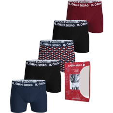 Björn Borg men´s cotton boxer 5-pack