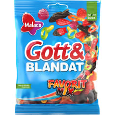 Malaco Gott & Blandat Favoritmix 190 g candy bag