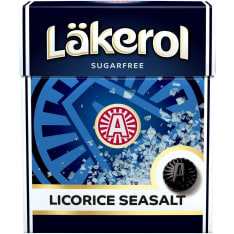 Läkerol Classic Licorice Seasalt 25 g pastille candy box