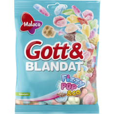 Malaco Gott&Blandat Fizzy Pop&Co Mix 170 g candy mixing bag