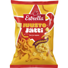 Estrella Juusto-Jätti Cheddar 200 g juustosnacks