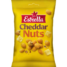Estrella Cheddar nuts 140 g pähkinä