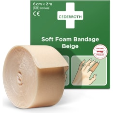 Cederroth Soft beige 6 cm x 2 m laastari