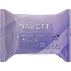 SAVETT PH SENSITIVE 30 KPL KOSTEUSPYYHE
