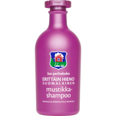 Erittäin Hieno Suomalainen 500 ml mustikkashampoo