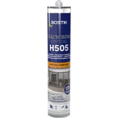 Bostik H505 Seal'N'Bond Crystal 290ml asennusliima